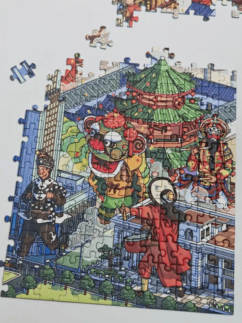 Guangdong Impressions (5) Ni Puzz-1000pcs Jigsaw Puzzle-Guangdong Impressions