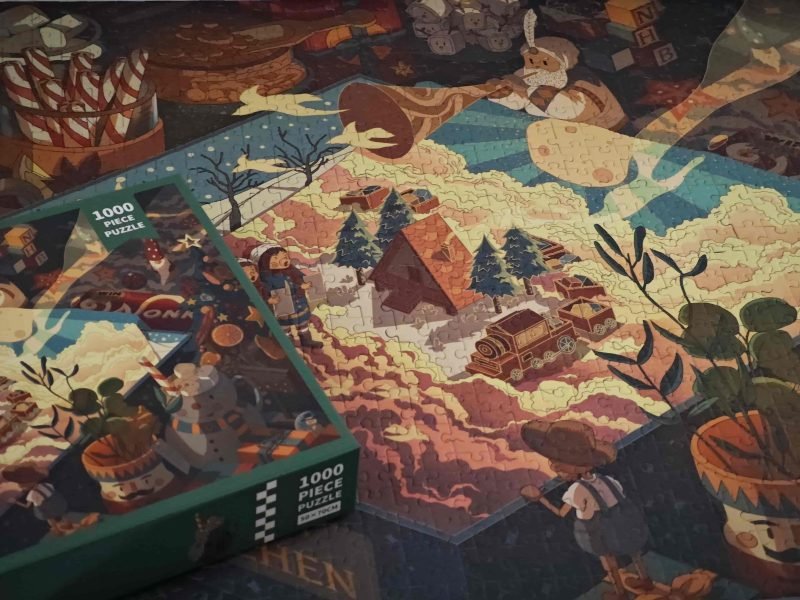 Handsome Mr.Ni-Christmas (1) Handsome Mr.Ni-1000pcs Jigsaw Puzzle-Christmas