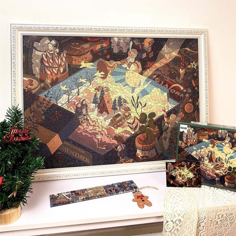 Handsome Mr.Ni-Christmas (2) Handsome Mr.Ni-1000pcs Jigsaw Puzzle-Christmas