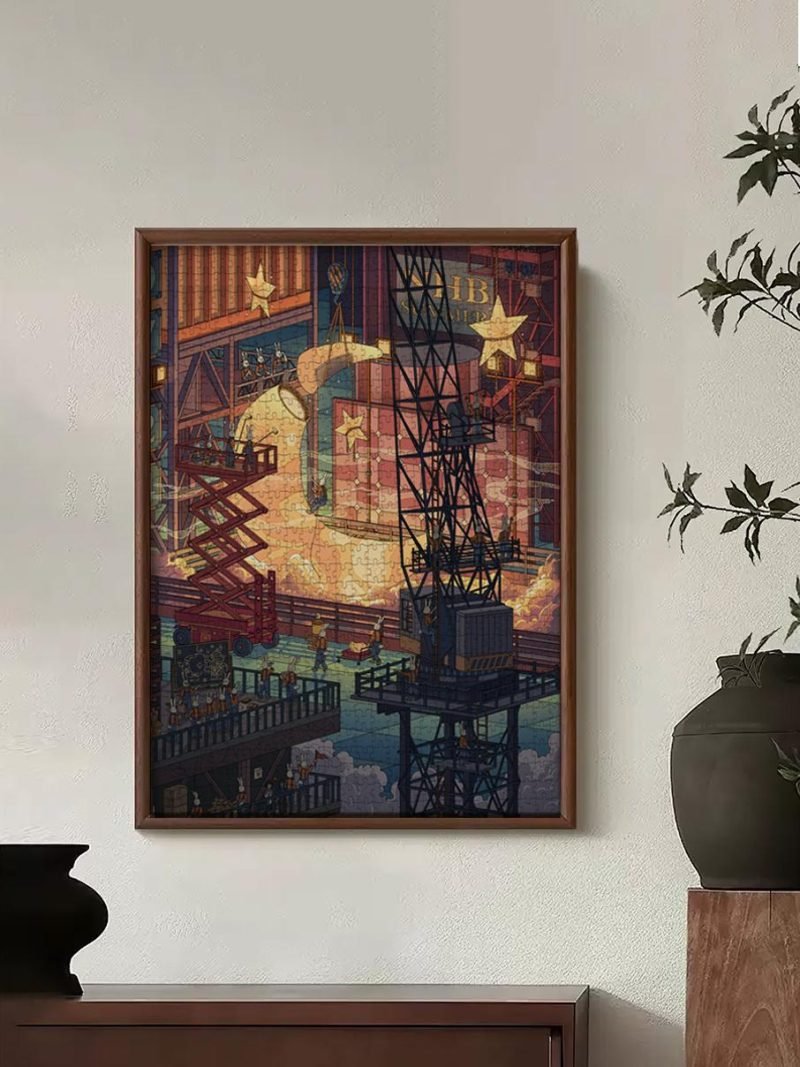 Handsome Mr.Ni-The Moon-Making Project (1) Handsome Mr.Ni-1000pcs Jigsaw Puzzle-The Moon-Making Project