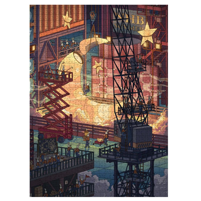 Handsome Mr.Ni-The Moon-Making Project (2) Handsome Mr.Ni-1000pcs Jigsaw Puzzle-The Moon-Making Project