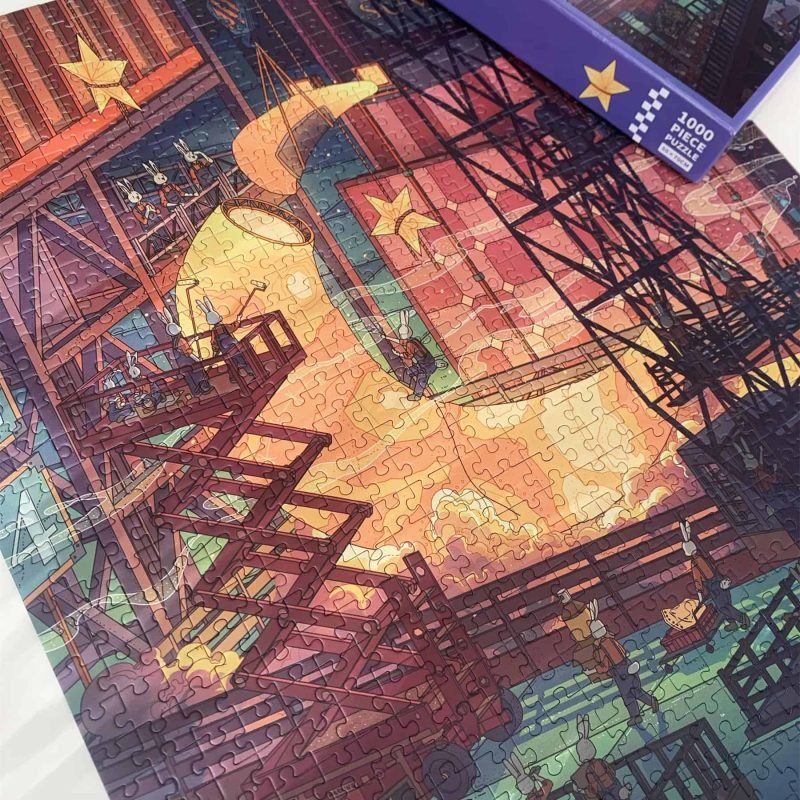 Handsome Mr.Ni-The Moon-Making Project (4) Handsome Mr.Ni-1000pcs Jigsaw Puzzle-The Moon-Making Project