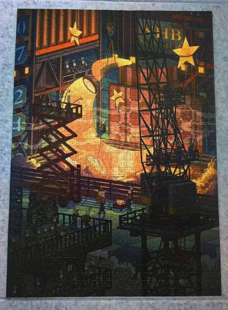 Handsome Mr.Ni-The Moon-Making Project (5) Handsome Mr.Ni-1000pcs Jigsaw Puzzle-The Moon-Making Project