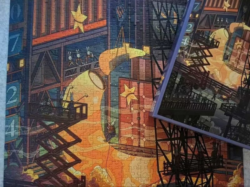 Handsome Mr.Ni-The Moon-Making Project (6) Handsome Mr.Ni-1000pcs Jigsaw Puzzle-The Moon-Making Project