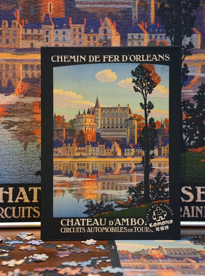 目的地系列 拼图 详情页 副本 副本 - 10 Komono-1000pcs Jigsaw Puzzle-CHATEAU D'AMBOISE