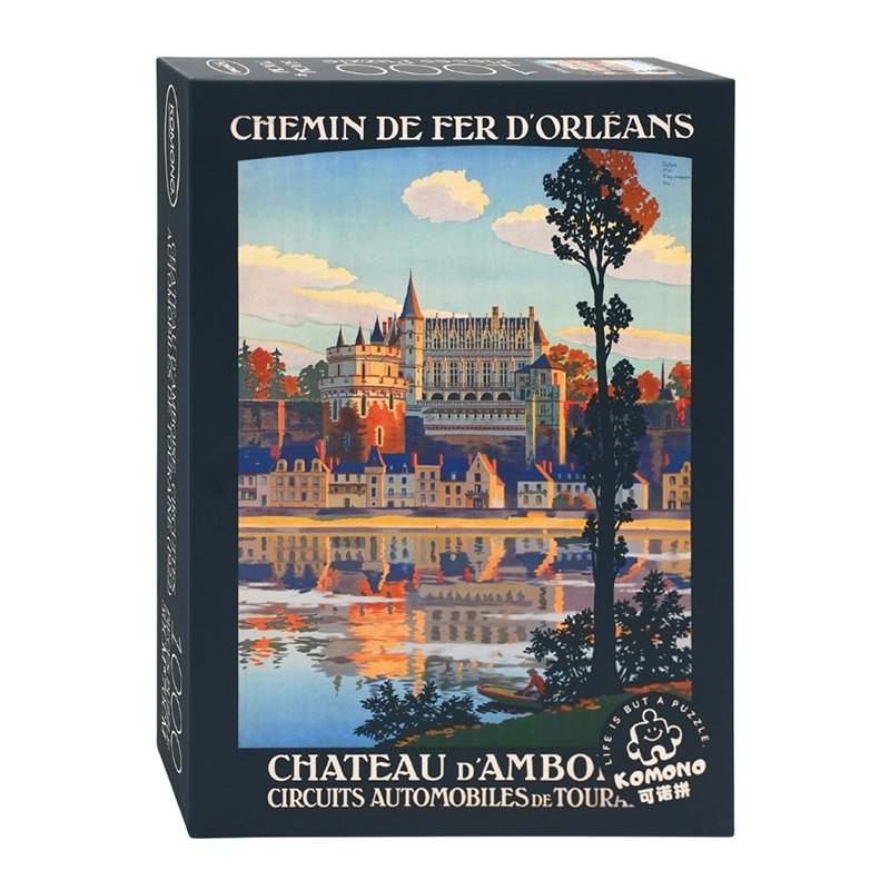 Komono-CHATEAU D'AMBOISE (2) Komono-1000pcs Jigsaw Puzzle-CHATEAU D'AMBOISE