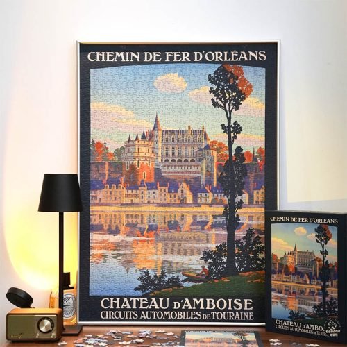 Komono-1000pcs Jigsaw Puzzle-CHATEAU D'AMBOISE