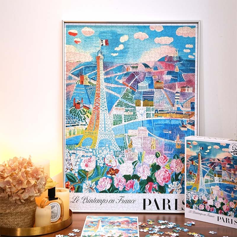 Komono-1000pcs Jigsaw Puzzle-Paris