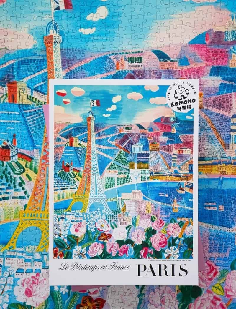 Komono-1000pcs Jigsaw Puzzle-Paris