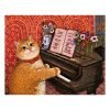 3djp(Pintoo)-3D Jigsaw Puzzles 500pcs-Newnew-Maestro Miaow's Afternoon Melody