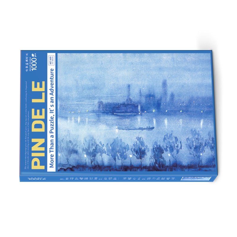 Pin De Le-London Blue Hour-1000pcs Jigsaw Puzzle