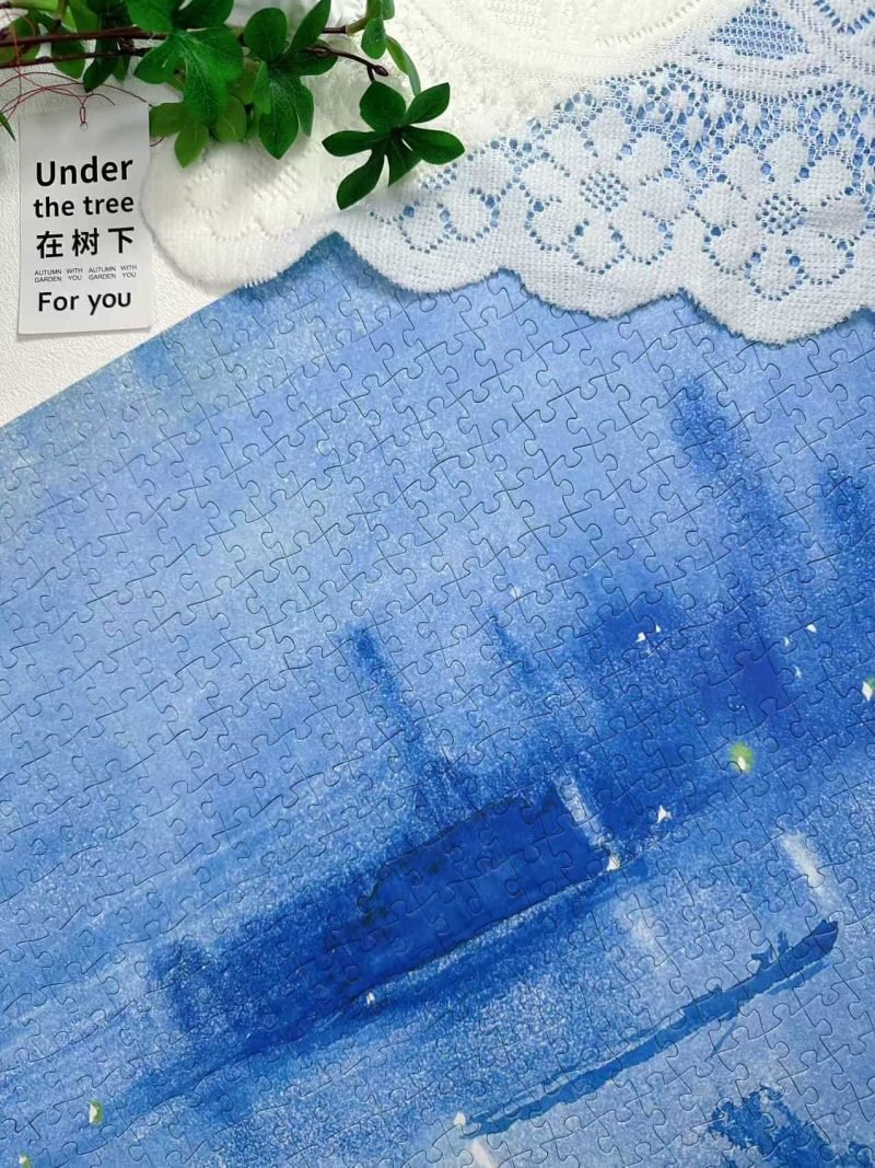 Pin De Le-London Blue Hour-1000pcs Jigsaw Puzzle