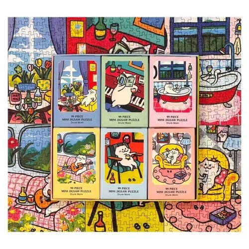 Puffinkids Drunk Momi (1) Puffinkids&Drunk Momi 99pcs*6 Boxes