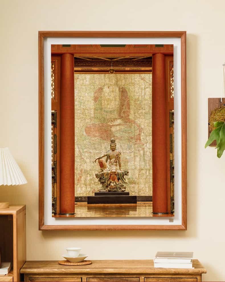 Discontinued-Toi-Moonlight Guanyin-1000pcs Jigsaw Puzzle