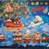ZhiJianManXing-Christmas Gift-1000pcs Jigsaw Puzzle(Gold-Foil)