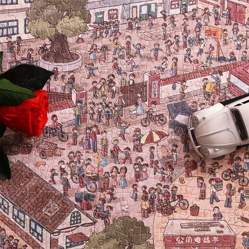 Bayby-Childhood (4) Bayby Plastic Puzzle-1000pcs-Childhood