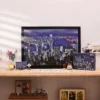 Discontinued-Bayby-1000pcs Plastic Jigsaw Puzzle-Night View in HongKong