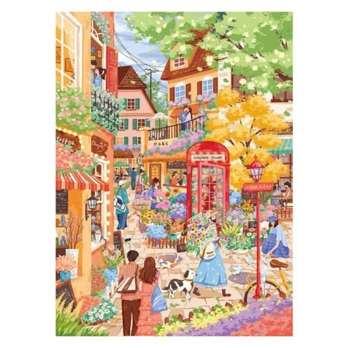 Customize Jigsaw Puzzle 1000pcs 500pcs