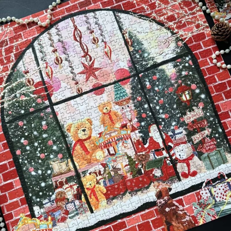 Dreamer Puzzle-728pcs Jigsaw Puzzle-Christmas Windows