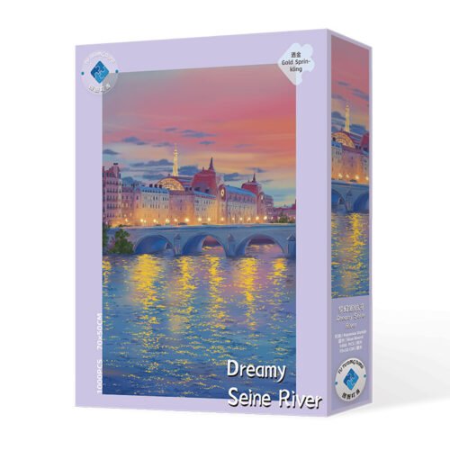 Dreamy Seine River (1) TuTuDingDang-1000pcs Jigsaw Puzzle-Dreamy Seine River