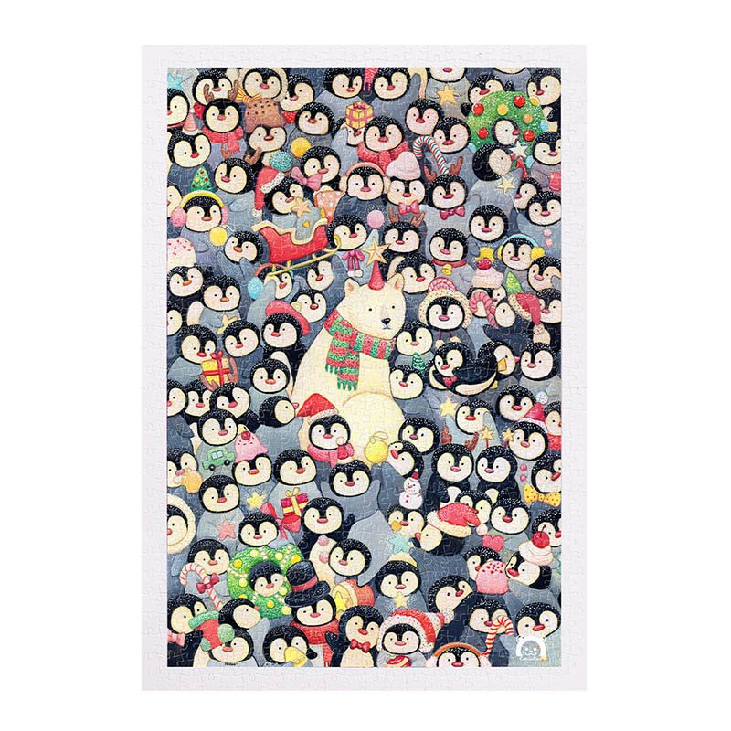 3djp/Pintoo-600pcs-Penguin and Polar Bear