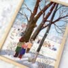 Pixel Pieces-500 Piece Puzzle-Snowman