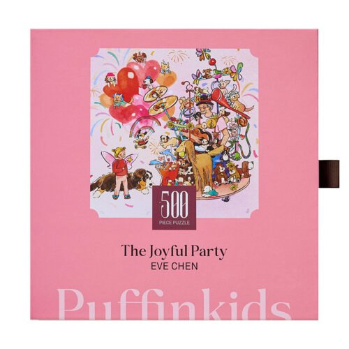 Puffinkids-The Joyful Party (2) Puffinkids-500 Piece Puzzle-The Joyful Party