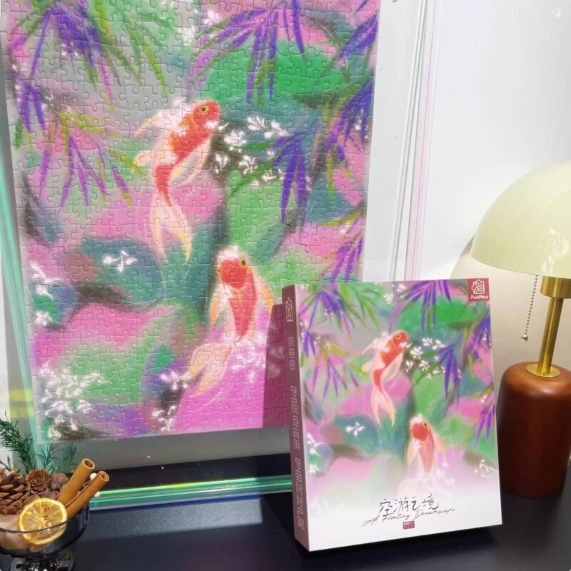 PuzPlaz-520pcs Jigsaw Puzzle-A Floating Dreamscape