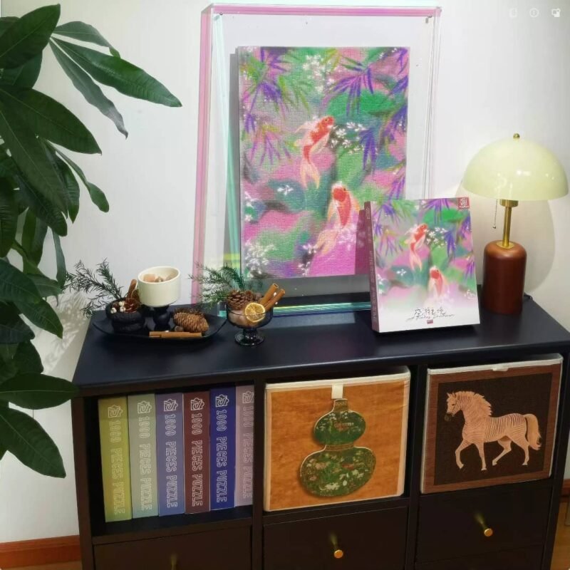 PuzPlaz-520pcs Jigsaw Puzzle-A Floating Dreamscape