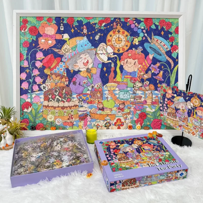 TuTuDingDang-1000pcs Jigsaw Puzzle-Hat Theatre Tea Party