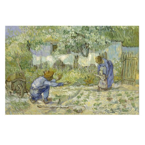 Bayby-First Steps after Millet (1) Bayby-1000pcs Plastic Jigsaw Puzzle-First Steps, after Millet