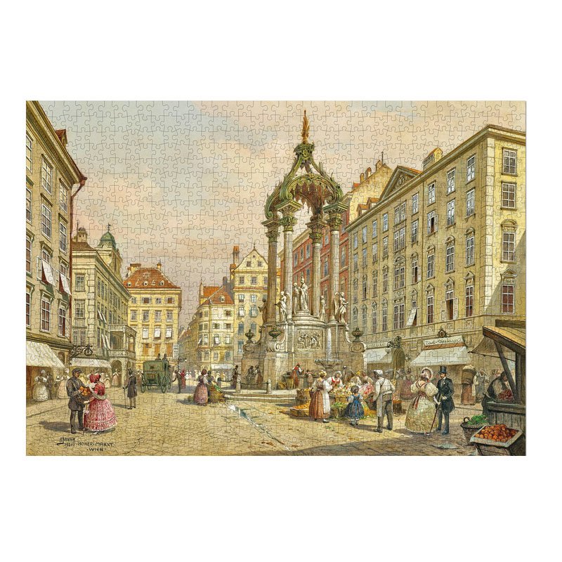 Bayby-1000pcs Plastic Jigsaw Puzzle-Hoher Markt in Vienna