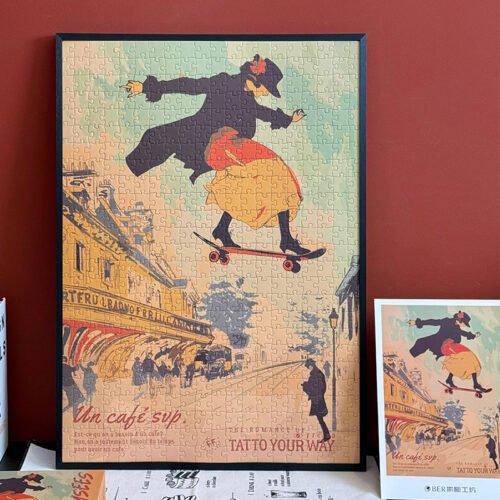 Ber-Les Champs-Élysées Ber-500pcs Jigsaw Puzzle-Les Champs-Élysées