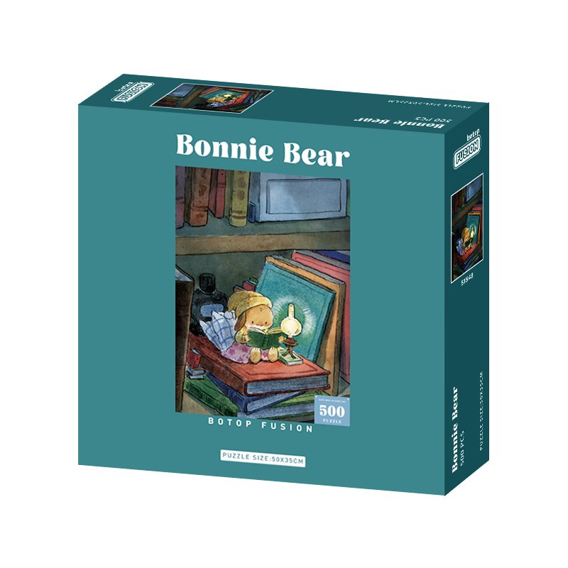 Botop 500 Puzzle-Bonnie Bear (2) Botop Fusion-500pcs Jigsaw Puzzle-Bonnie Bear