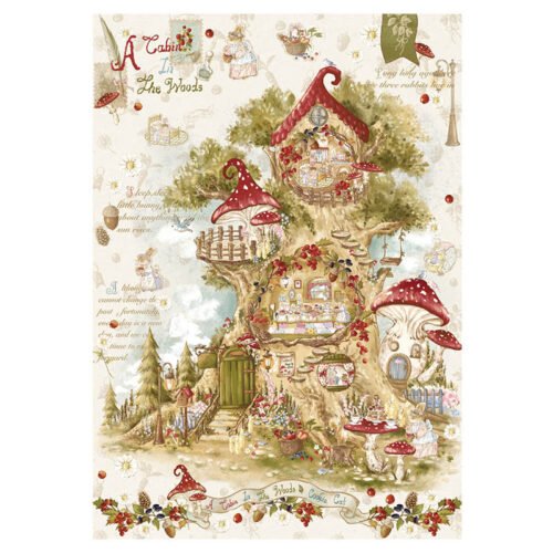 Botop-Mushroom (1) Botop Fusion-1000pcs Jigsaw Puzzle-Mushroom