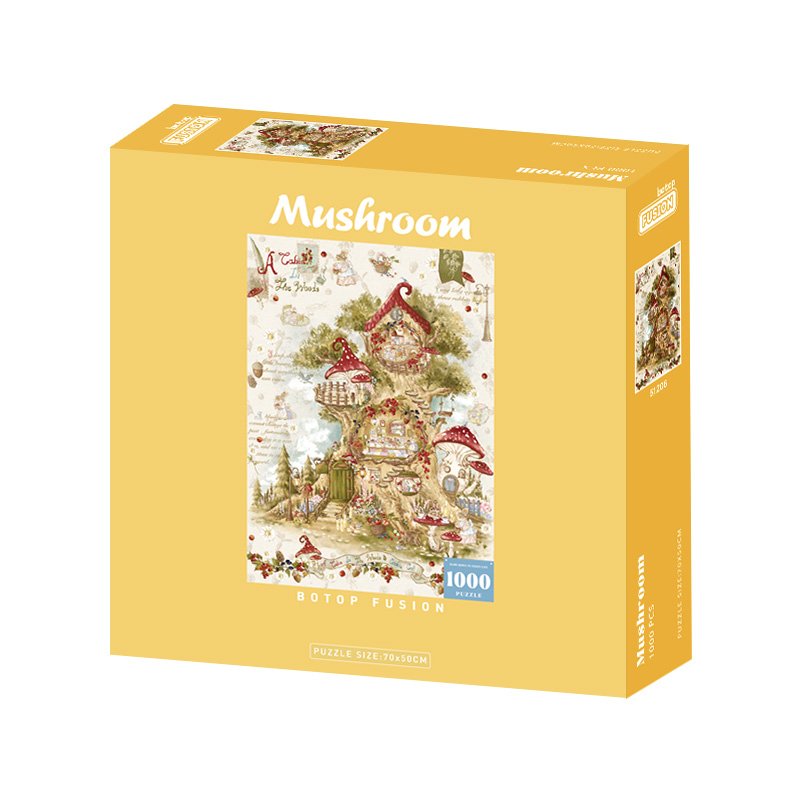 Botop Fusion-1000pcs Jigsaw Puzzle-Mushroom