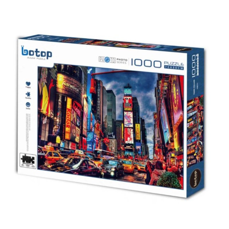 Botop-New Times Sqaure Discontinued-Botop-1000pcs Jigsaw Puzzle-New Times Sqaure