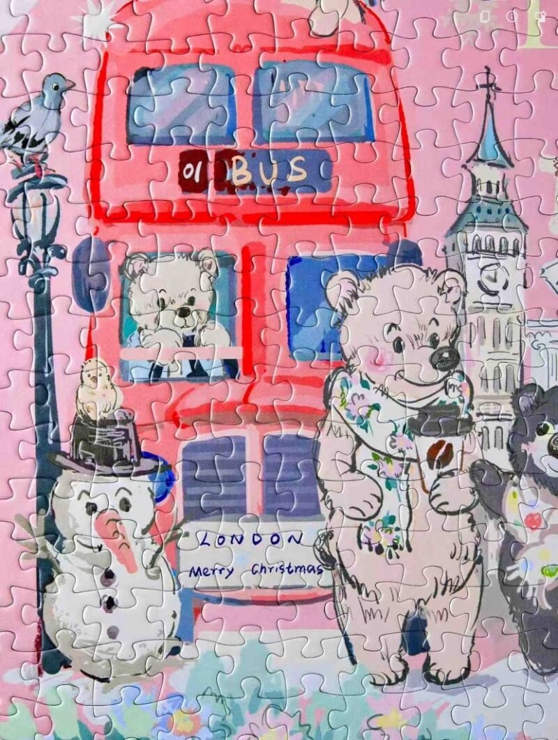 Chill Puz-500 Piece Puzzle-Christmas Letter