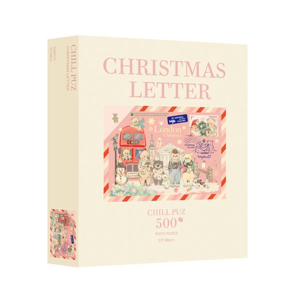 Chill Puz-500 Piece Puzzle-Christmas Letter