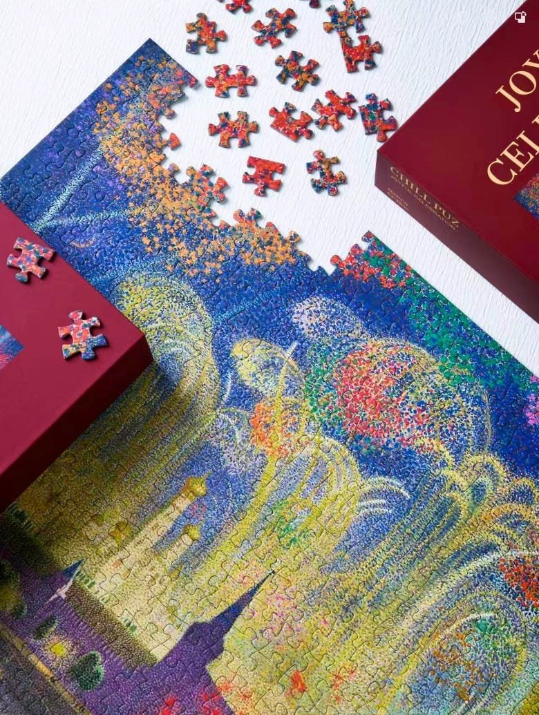 Chill Puz-Joyful Celebration (3) Chill Puz-500 Piece Puzzle-Joyful Celebration