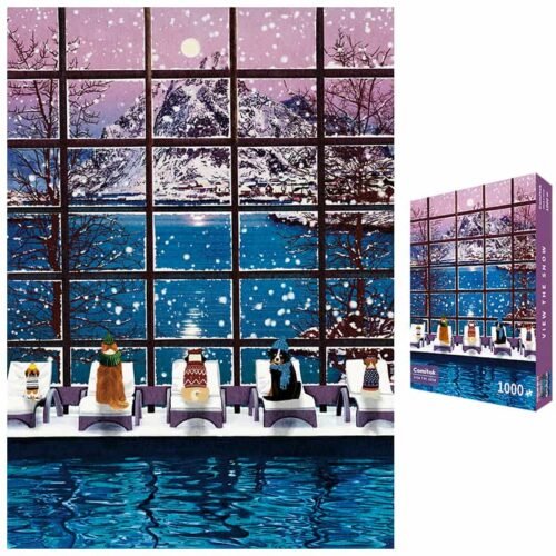 Comitok-View the Snow (2) Comitok-1000pcs Jigsaw Puzzle-View the Snow