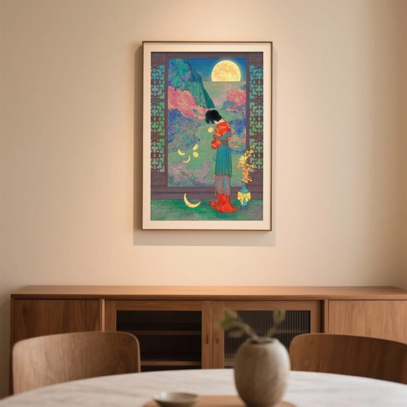 Happy Puzzle-Moonlit Waters of Spring (1) Happy Puzzle-1000 Piece Puzzle-Moonlit Waters of Spring