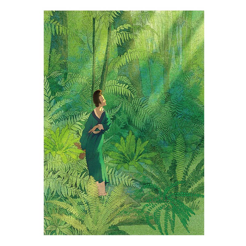 Happy Puzzle-1000 Piece Puzzle-Whispering Moss-Clad Woods