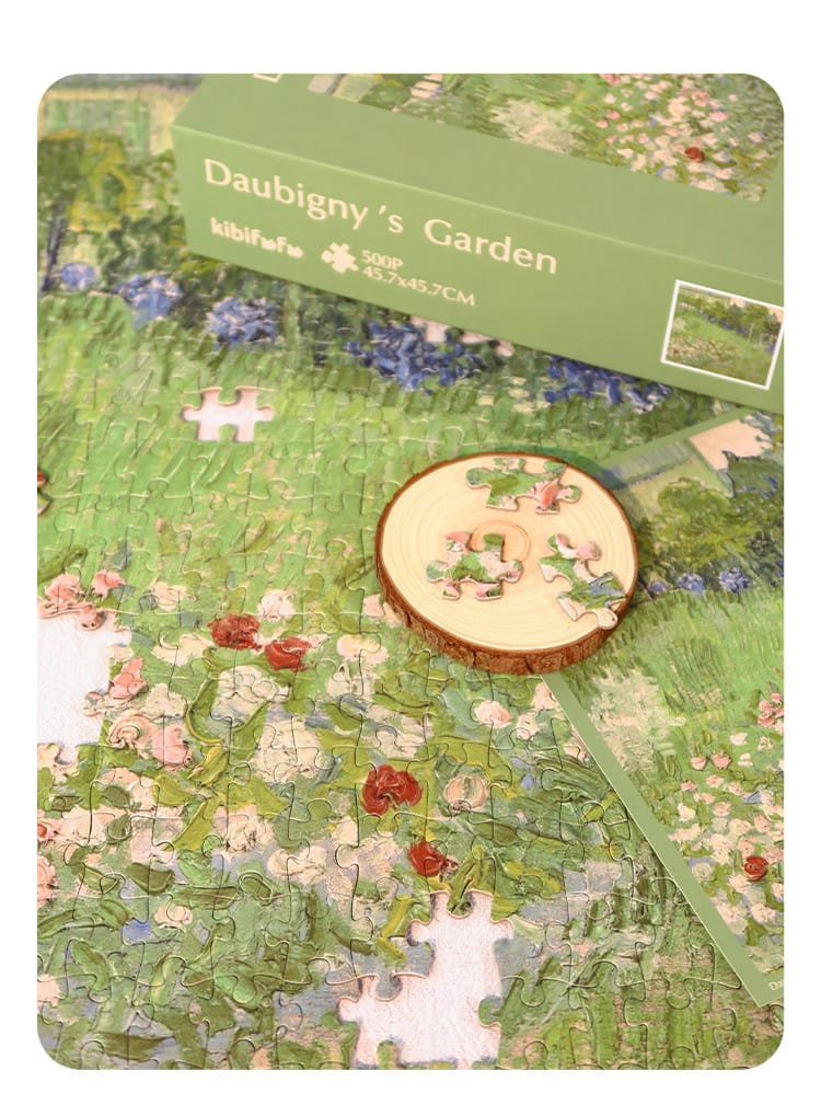 Kibifufu-Daubigny Garden (3) Kibifufu-500pcs Jigsaw Puzzle-Daubigny's Garden