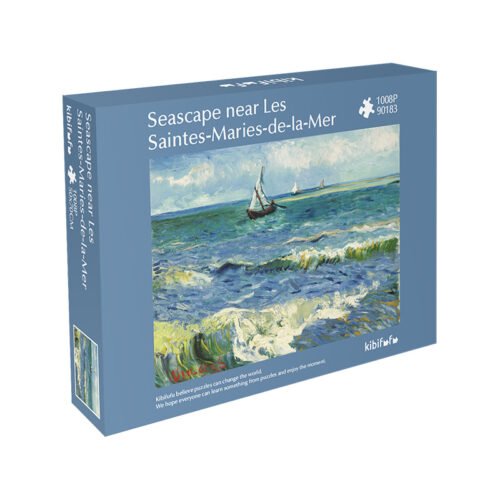 Kibifufu-Seascape near Les Saintes-Maries-de-la-Mer (3) Kibifufu-Puzzle 1000 Piece-Seascape near Les Saintes-Maries-de-la-Mer
