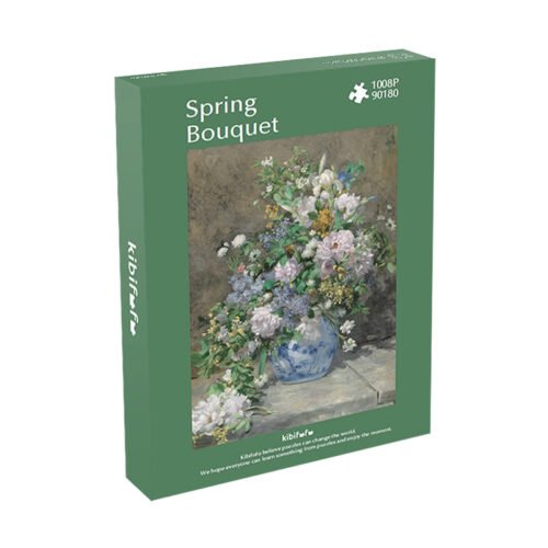 Kibifufu-Spring Bouquet Kibifufu-Puzzle 1000 Piece-Spring Bouquet