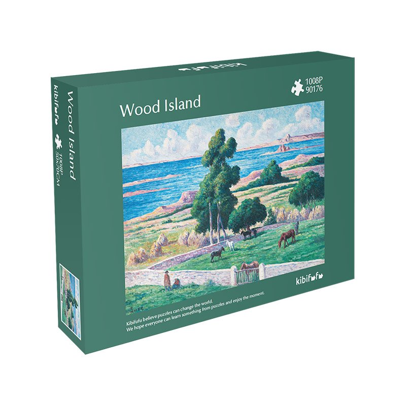 Kibifufu-Puzzle 1000 Piece-Wood Island