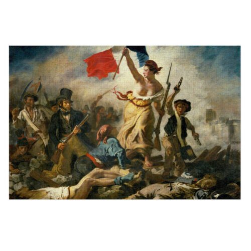 Liberty Leading the People Bayby-1000pcs Plastic Jigsaw Puzzle-Liberty Leading the People