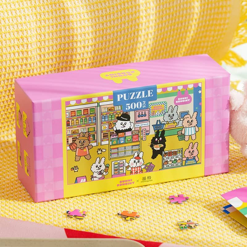 Momibook-500 Piece Jigsaw Puzzle-Fun Mart