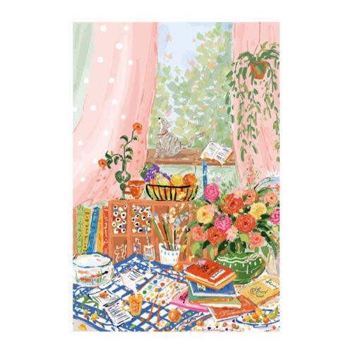 Momibook-1000 Piece Jigsaw Puzzle-Gentle Breeze